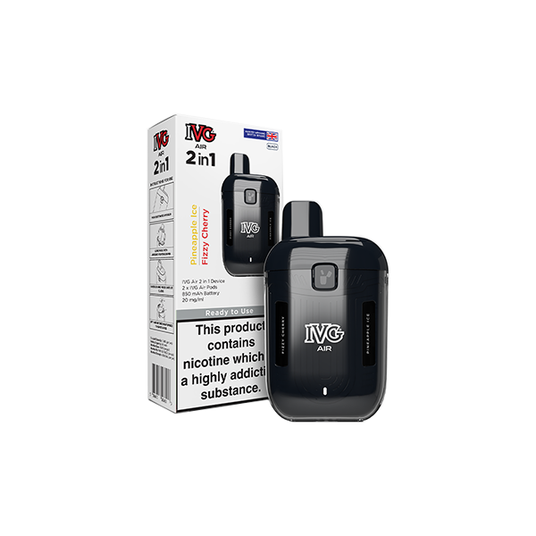 20mg I VG Air 2 in 1 Disposable Rechargeable Pod Vape Kit