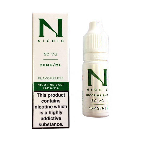 20mg Nic Salt 10ml by Nic Nic (50VG/50PG)