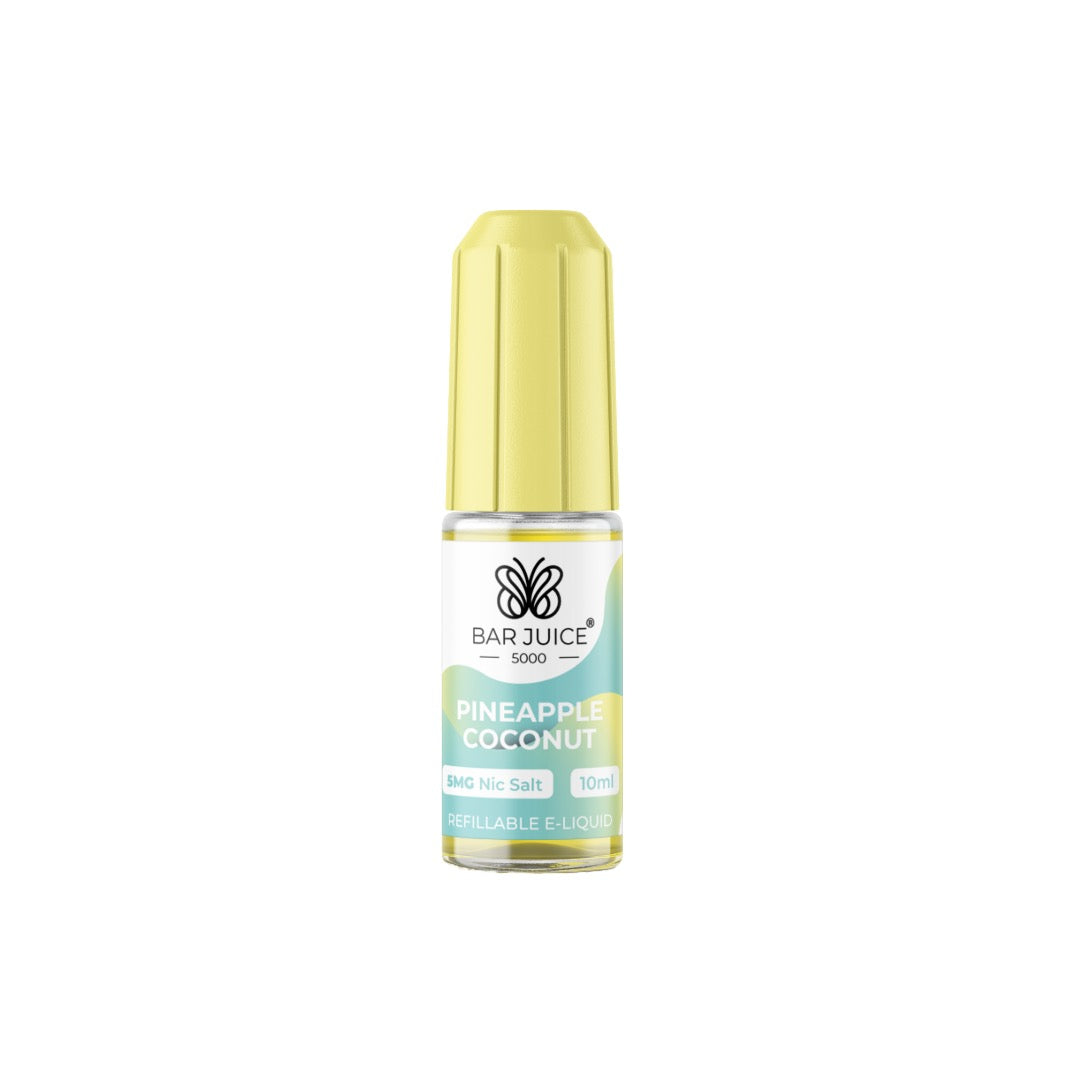 5mg Bar Juice 5000 Nic Salts 10ml (40VG/60PG)