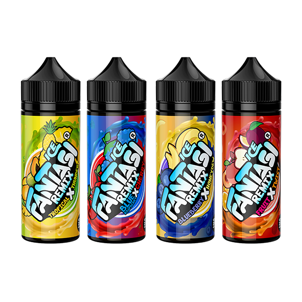 0mg Fantasi Ice Remix 100ml Shortfill E-Liquid (70VG/30PG)