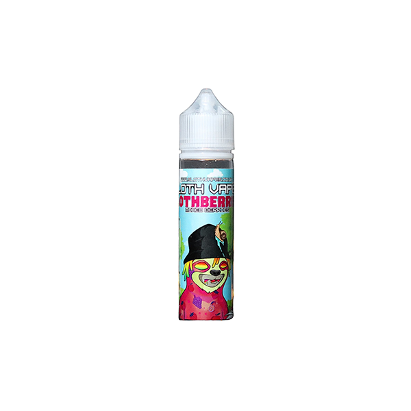 0mg Sloth Vapes 50ml Shortfill (70VG/30PG)