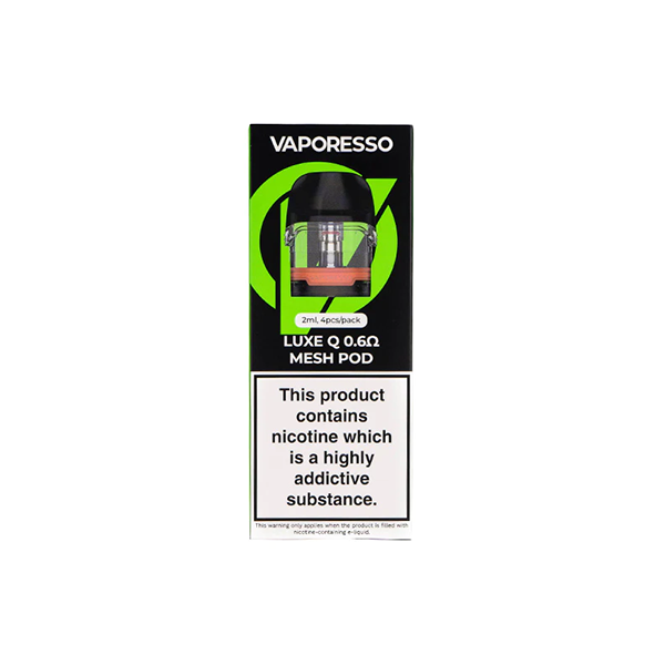 Vaporesso Luxe Q Replacement Pods 4pk