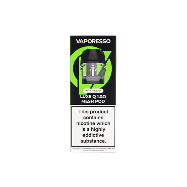 Vaporesso Luxe Q Replacement Pods 4pk