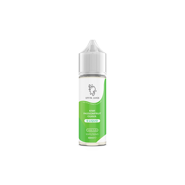 0mg EFFIN Juice 50ml Shortfill (50VG/50PG)